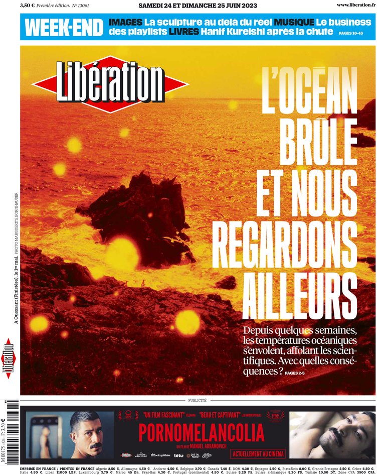 Marguerite Bornhauser - Une de Libération